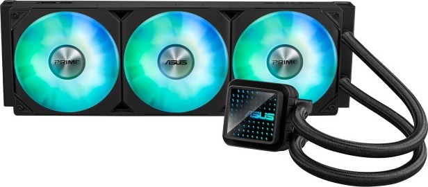 ASUS vodní chladič CPU AIO PRIME LC 360 ARGB, 3x120mm, AM5, LGA1851, černá