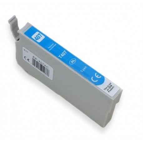 EkoToner Kompatibilná kazeta pre Epson WF-4745 407XL Cyan 1900 strán