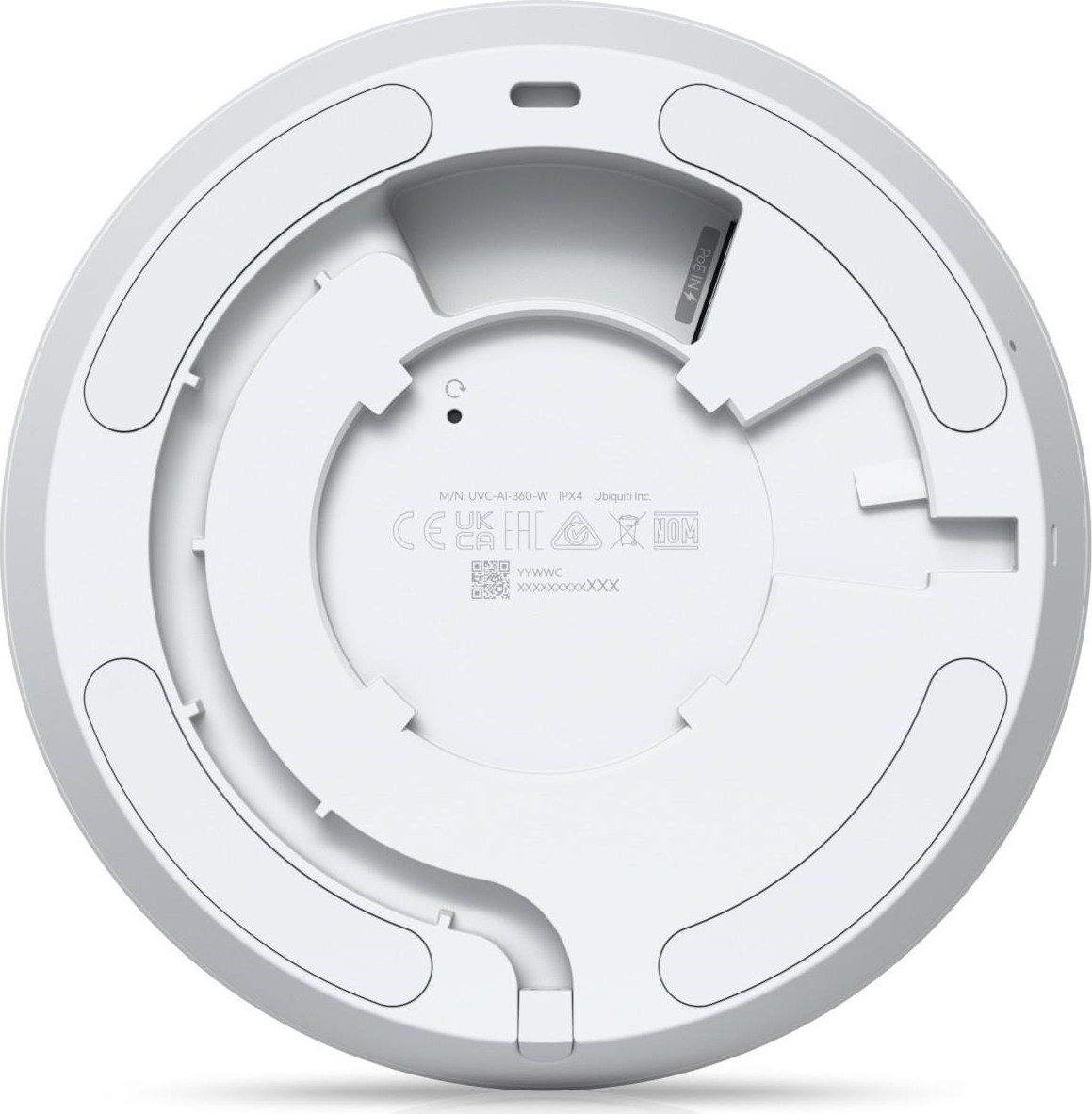 Ubiquiti UBNT UVC-AI-360 - Fisheye UniFi video camera, 5MP, 360°, bílá