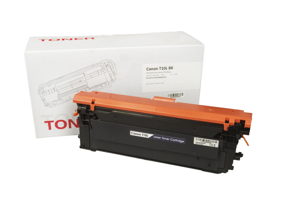 EkoToner Kompatibilný tonero T10L pre Canon (4805C001) Black s OEM Čipom, 6000 strán