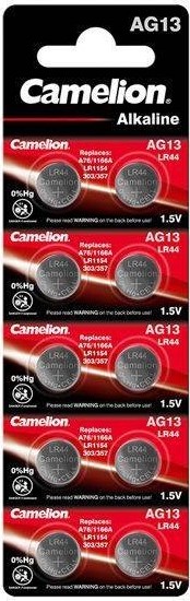 NoName Camelion AG 13-357 alk. (LR44, A76)10pack