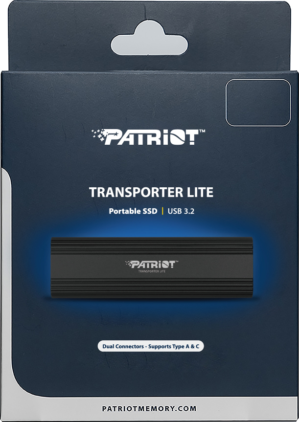 Patriot TRANSPORTER Lite/2TB/SSD/Externí/Černá/3R