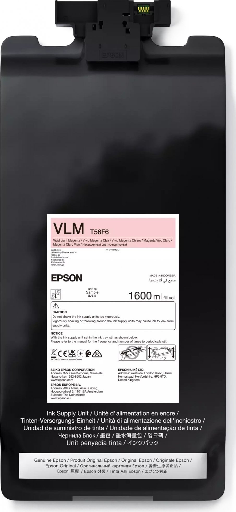 Epson P-Series 64" Vivid Light Magenta 1600ml