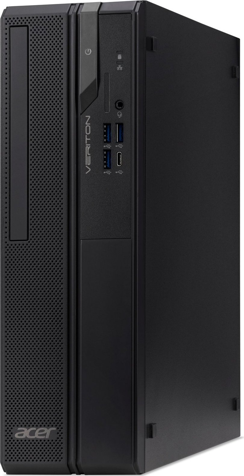 ACER PC Veriton VX2720G, i3-14100,8GB DDR4,256GB M.2 SSD,Wifi,DVD±RW,USB KB+mouse,W11P,180W,Black