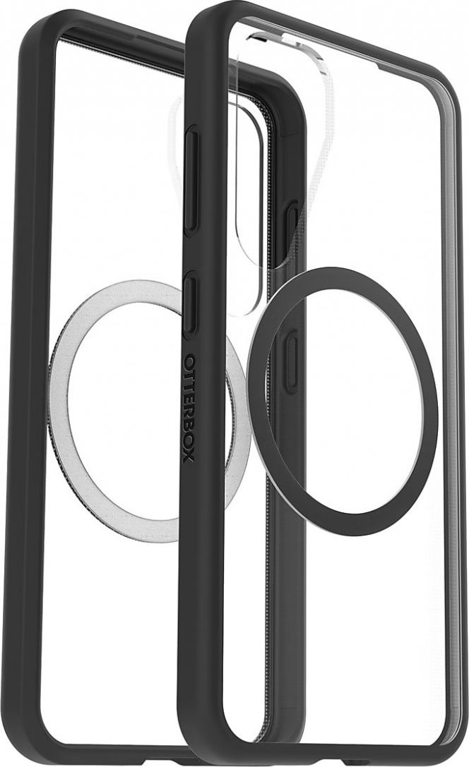 Samsung Ochranný kryt React s magnetickým úchytem pro Galaxy S25 Transparent