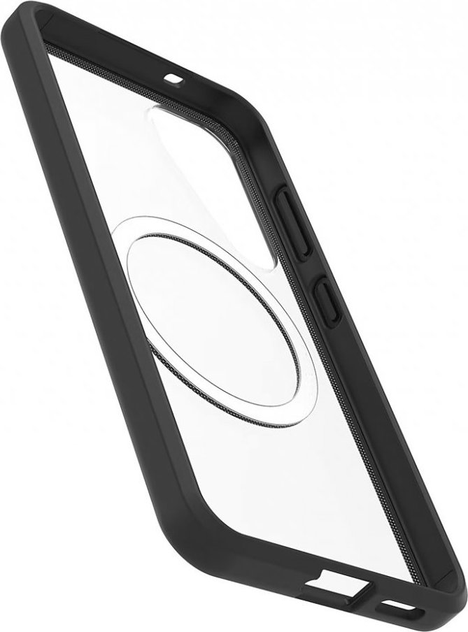 Samsung Ochranný kryt React s magnetickým úchytem pro Galaxy S25 Transparent