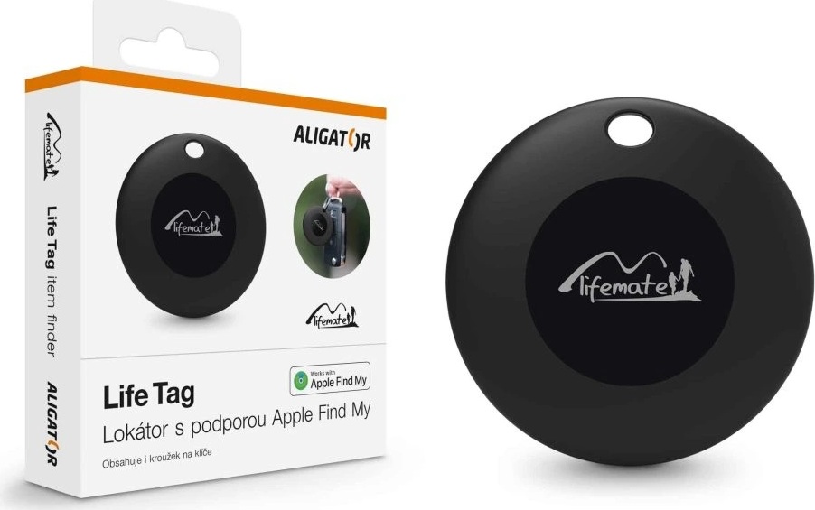 Aligator Lifetag s podporou Apple Find My