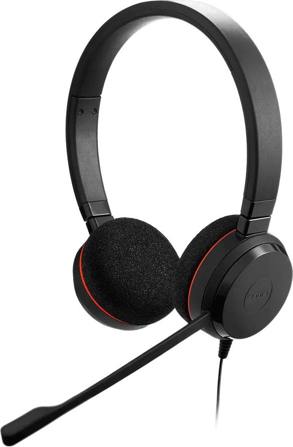 Jabra Evolve 20, Stereo MS, USB C/A adapter