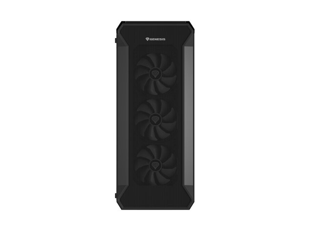Počítačová skříň Genesis IRID 505 ARGB V2/Midi Tower/Transpar./Černá
