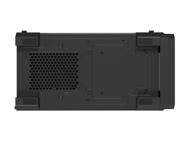 Počítačová skříň Genesis IRID 505 ARGB V2/Midi Tower/Transpar./Černá