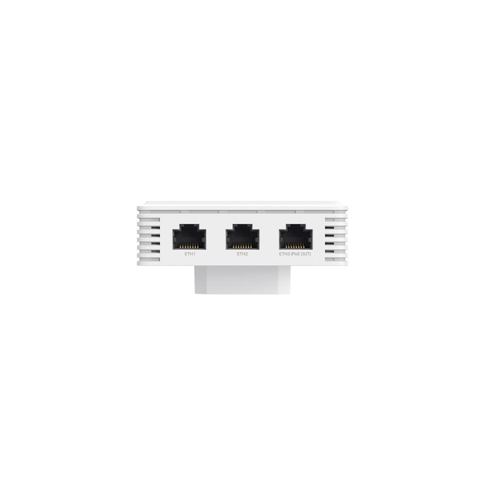 TP-Link EAP725-Wall OMADA WiFi7 AP (BE3600,2,4GHz/5GHz,1x2,5GbEWAN,1x2,5GbELAN,3xGbE,1xPoE+,1xPoE-out)