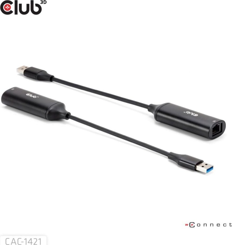 Club 3D Club3D Adaptér USB-A na RJ45, 5Gb, 24cm