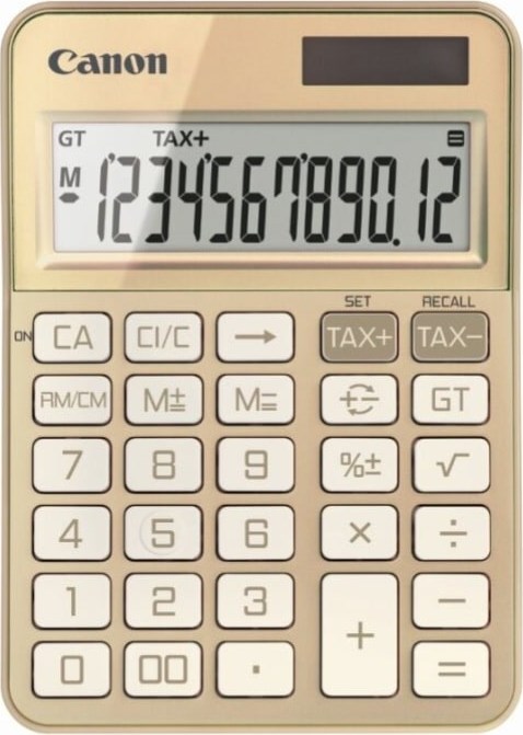 Canon Kalkulacka KS-125KB- GD - Zlatá