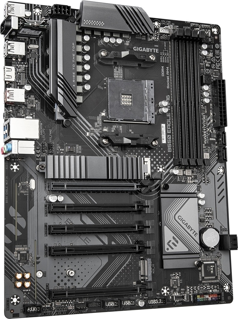 GIGABYTE MB Sc AM4 B550 EAGLE WIFI6, AMD B550, 4xDDR4, 1xHDMI, WiFi