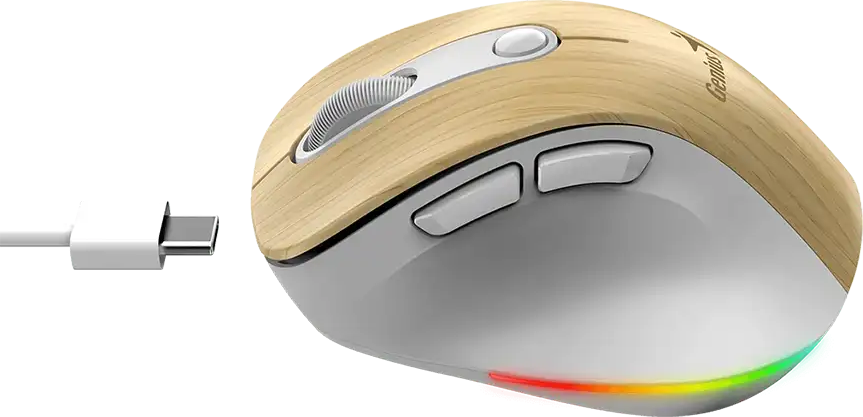 GENIUS Ergo 9000S Pro Pine Wood