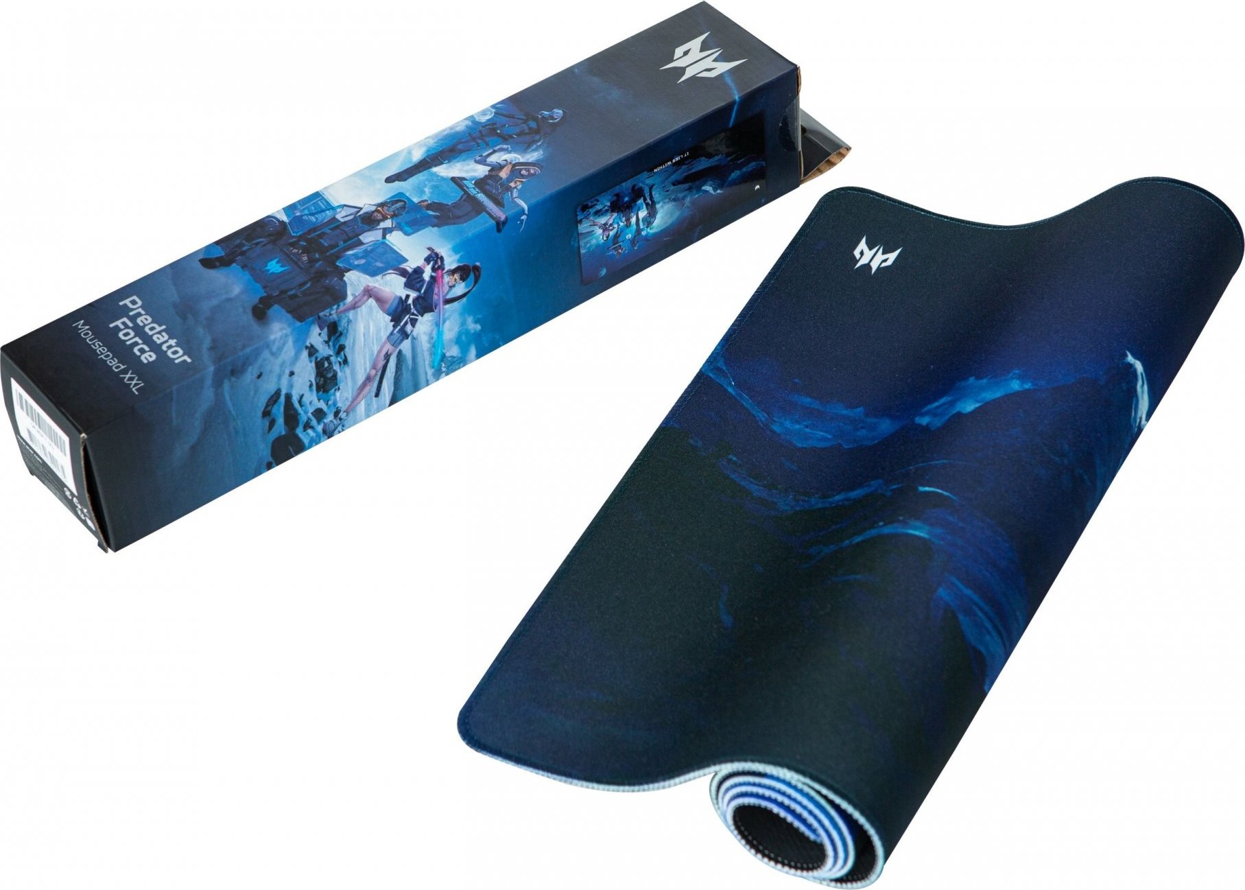 ACER Predator Gaming Mousepad XXL, podložka pod myš a klávesnici, spodní gumová protiskluzová vrstva