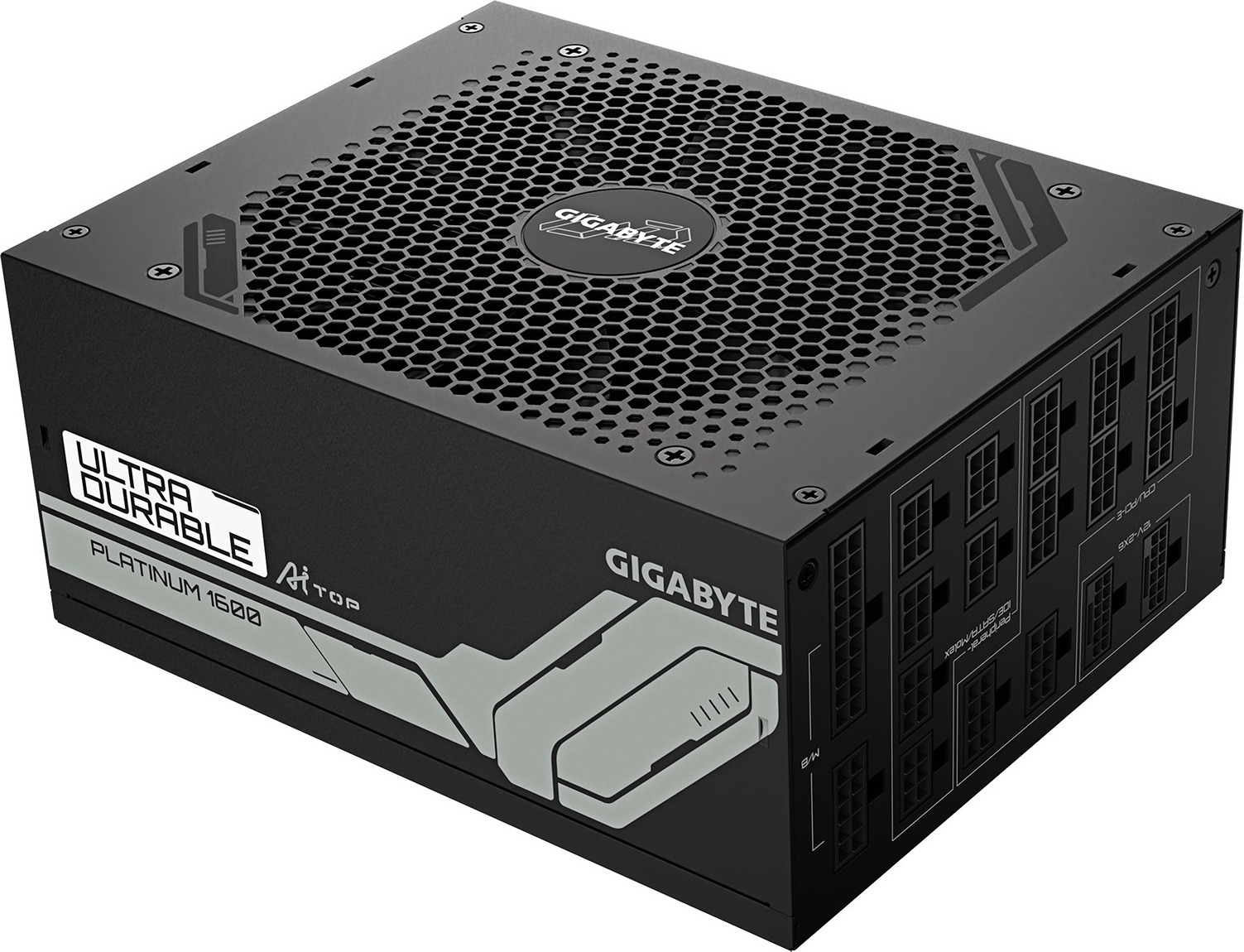 GIGABYTE zdroj UD1600PM PG5 AI TOP, 1600W, 80+ Platinum, 140mm fan