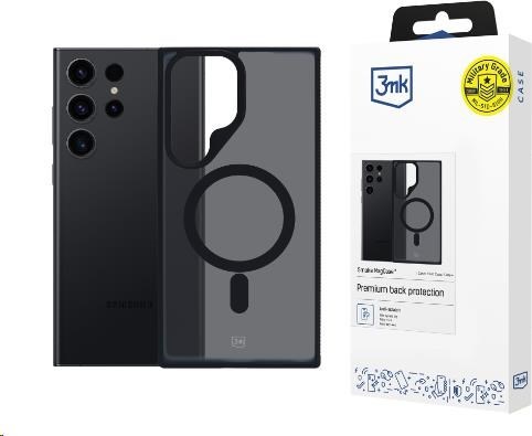 3mk ochranný kryt Smoke MagCase pro Samsung Galaxy S24 Ultra