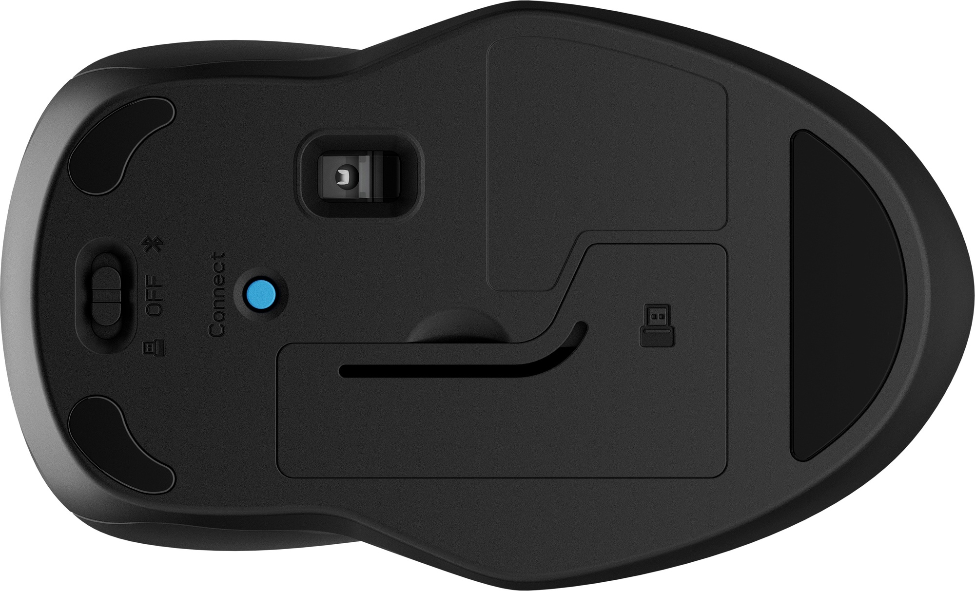HP Inc. HP myš - HP 255 Dual Wireless Mouse(USB-A dongle 2,4GHz, BT 5.0)