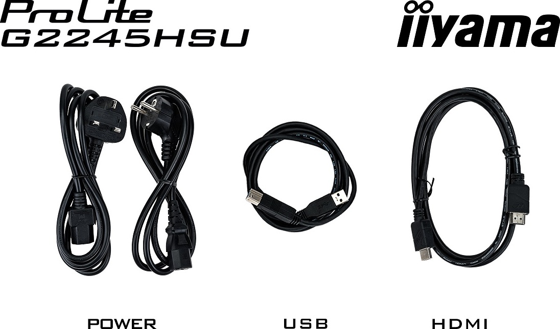 iiyama G-Master/G2245HSU-B2/21,5"/IPS/FHD/100Hz/1ms/Black/3R