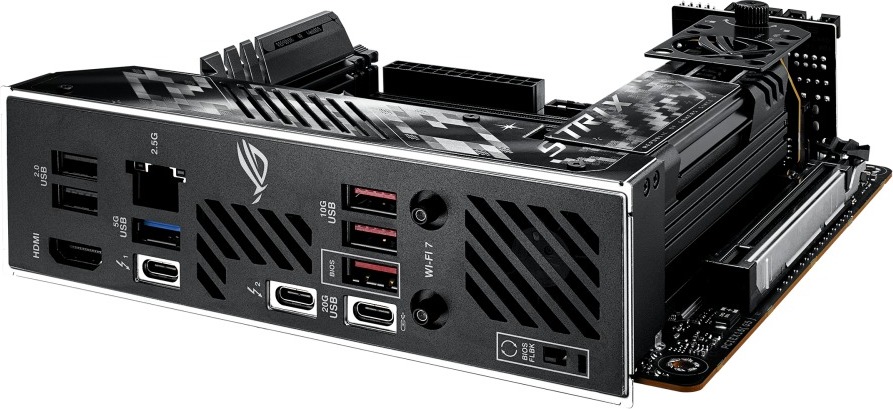 ASUS MB Sc LGA1851 ROG STRIX Z890-I GAMING WIFI, Intel Z890, 2xDDR5, 1xHDMI, 2xThunderbolt, WI-FI, Mini-ITX