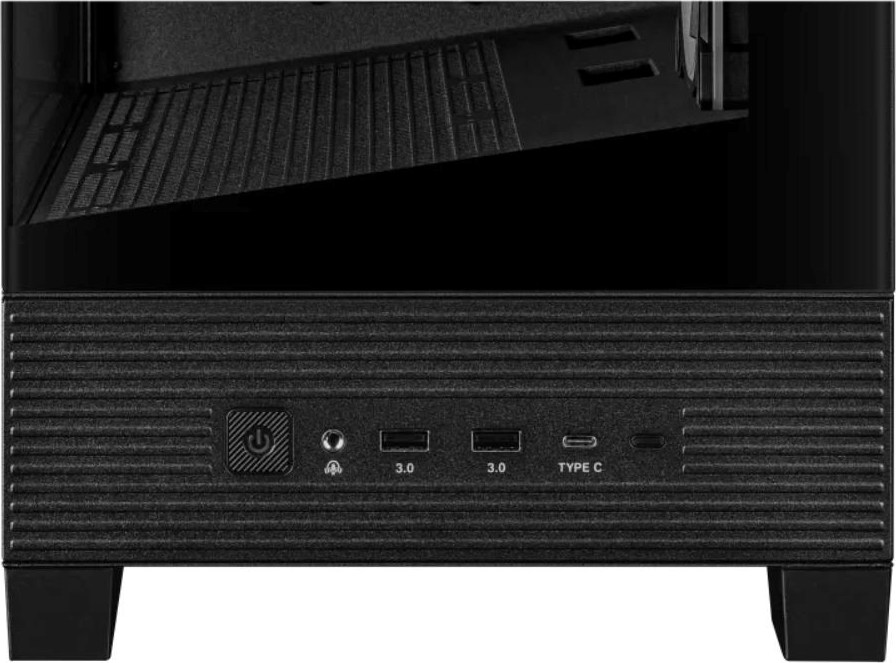 ASUS case A31 PLUS TG ARGB, Mid Tower, Průhledná bočnice, 4x120mm ARGB Fan, ARGB Hub, černá