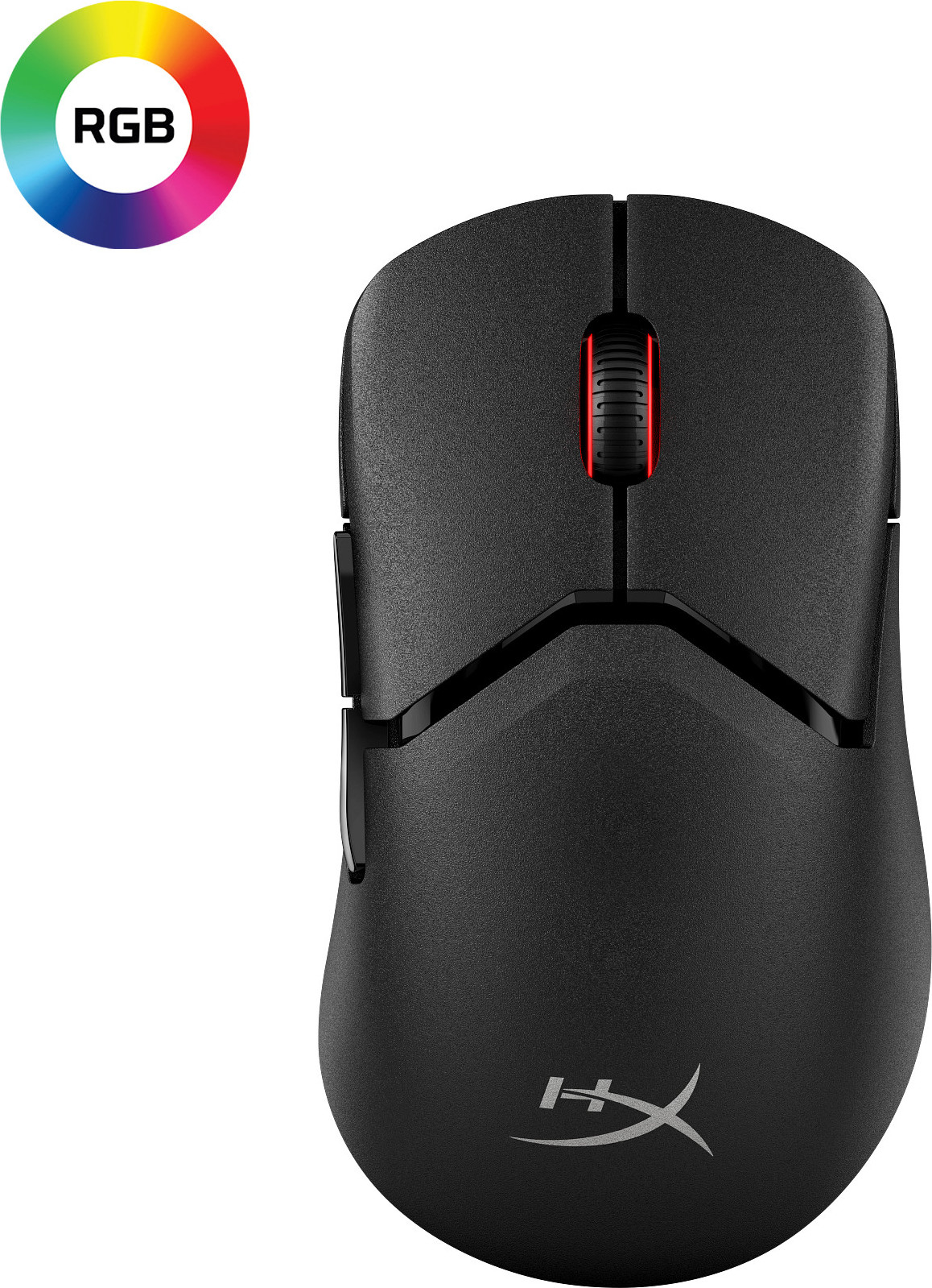 HP Inc. HyperX Pulsefire Saga Wireless - Gaming Mouse (černá) - Myš