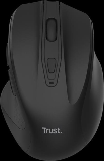 TRUST myš Nito tichá bezdrátová myš, optická, USB, černá