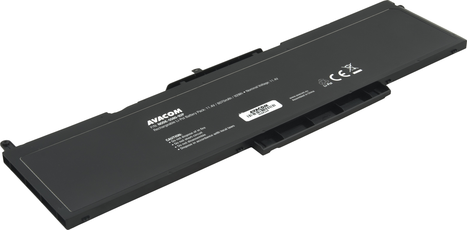 Baterie AVACOM pro Dell Latitude 5580, Precision 3520 Li-Pol 11,4V 8070mAh 92Wh