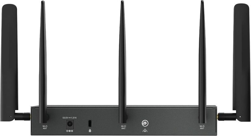 TP-Link ER706WP-4G OMADA VPN 4G+Cat6 router (AX3000,1xSFP WAN/LAN,1xGbEWAN,4xGbELAN/WAN,4xPoE+,45W,2xnanoSIM)