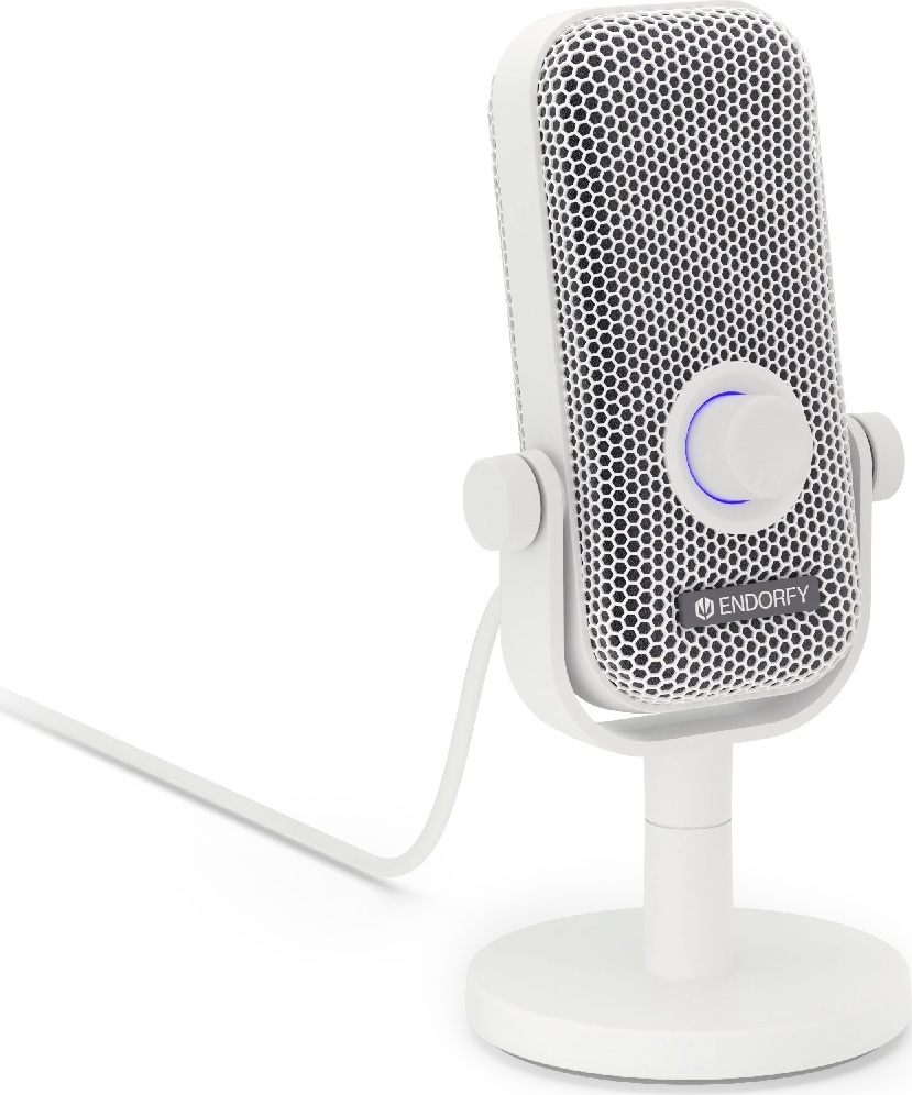 ENDORFY Mikrofon Solum Voice S Onyx White, USB-C, bílá