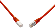 SOLARIX 10G patchkabel CAT6A SFTP LSOH 2m,červený