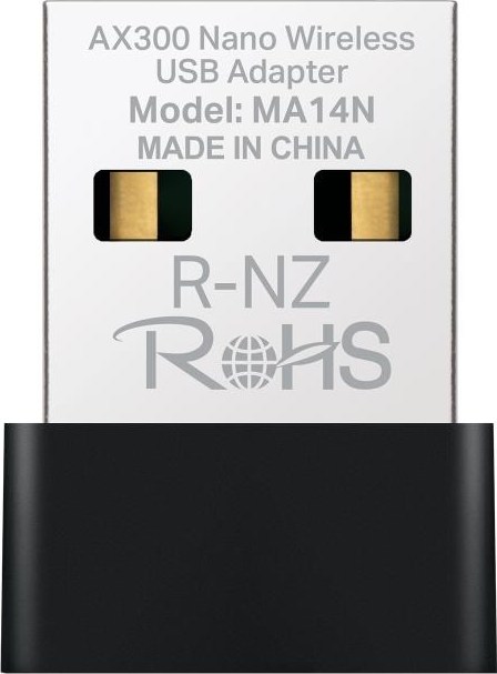MERCUSYS MA14N WiFi6 USB nano adapter (AX300,2,4GHz,USB2.0)