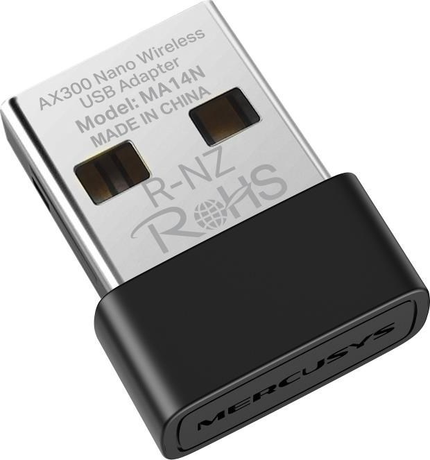 MERCUSYS MA14N WiFi6 USB nano adapter (AX300,2,4GHz,USB2.0)
