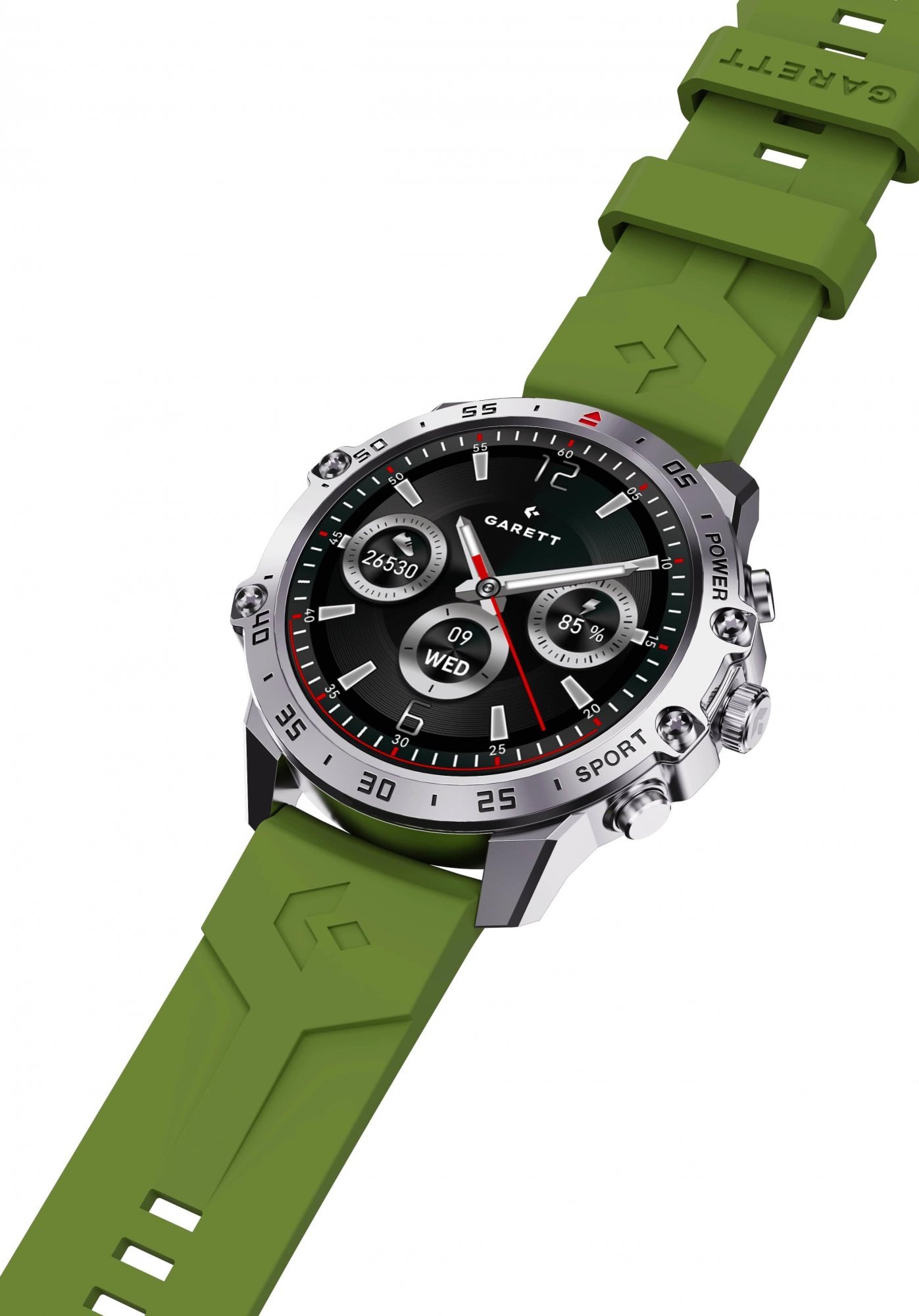 Garett Smartwatch V14 Silver Steel