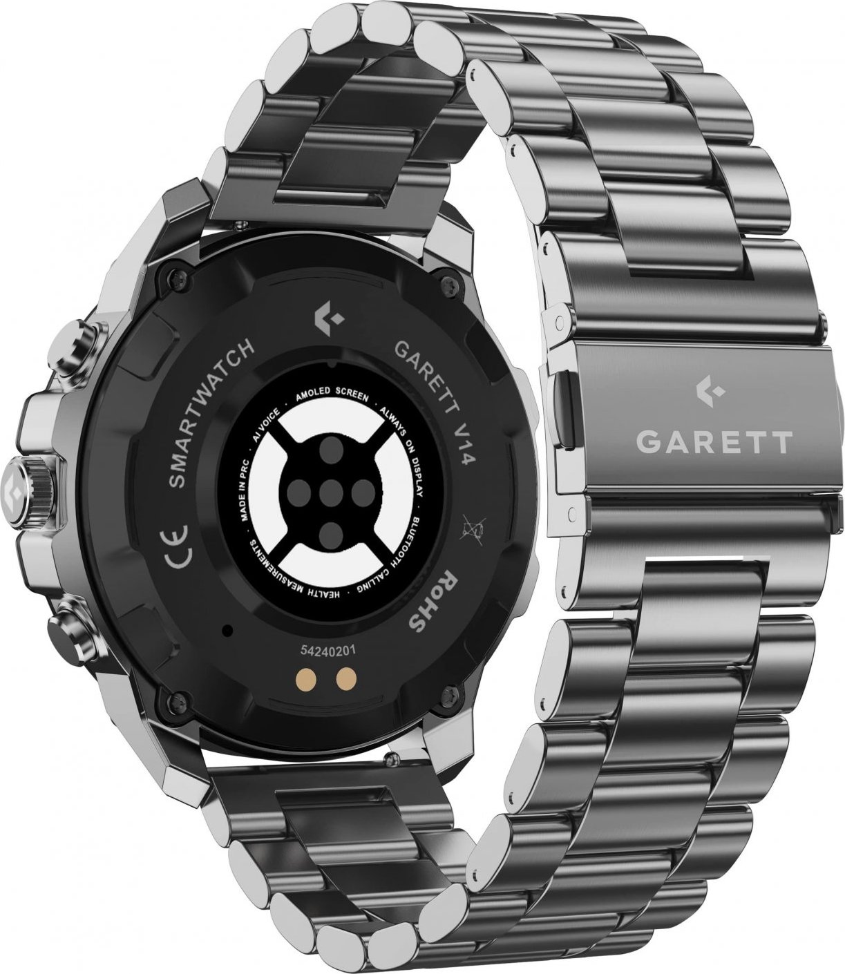 Garett Smartwatch V14 Silver Steel