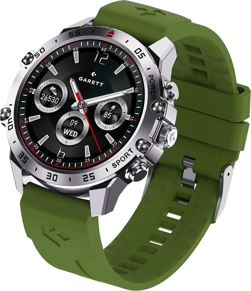 Garett Smartwatch V14 Silver Steel