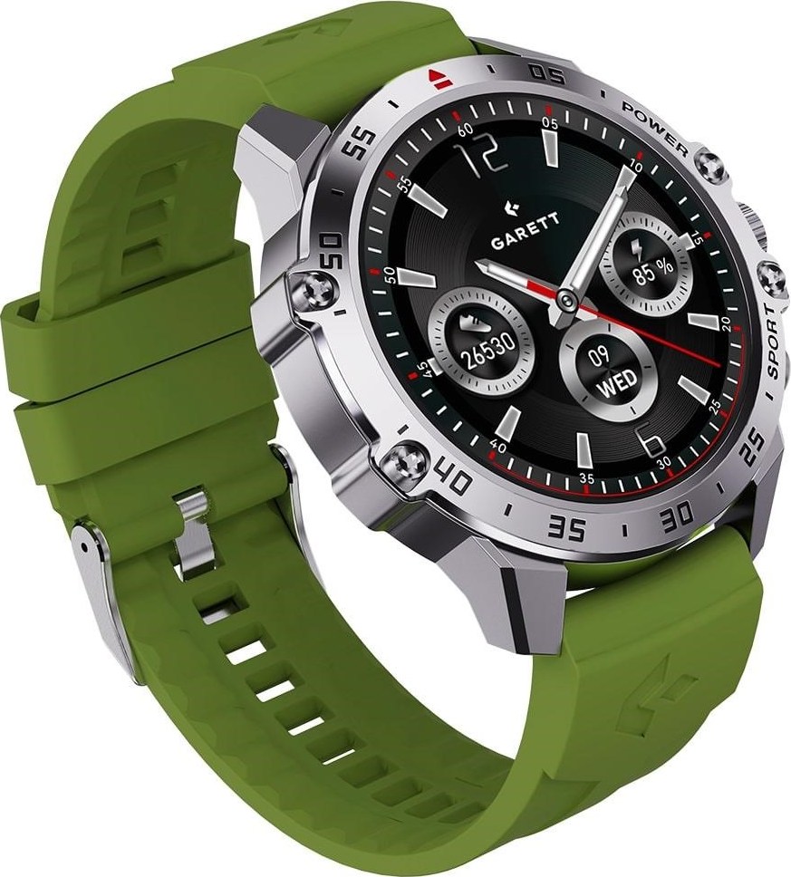 Garett Smartwatch V14 Silver Steel
