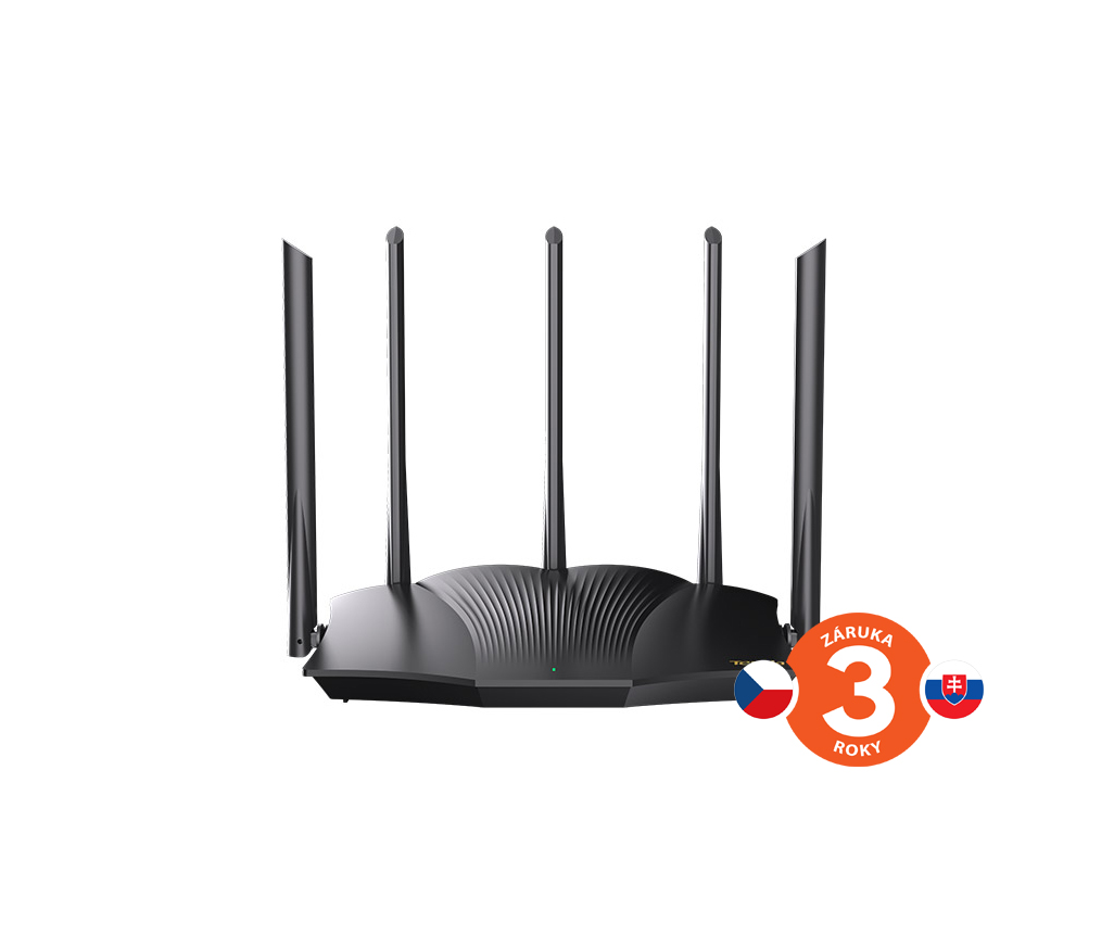 Tenda TX12 Pro Wi-Fi AX3000 Router 802.11ax/ac/a/b/g/n, GWAN, GLAN, WiFi 6, Mesh