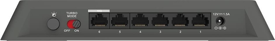 D-Link DMS-106XT 6-portový multi-gigabitový neriadený prepínač, 5x 2,5G, 1x 10G