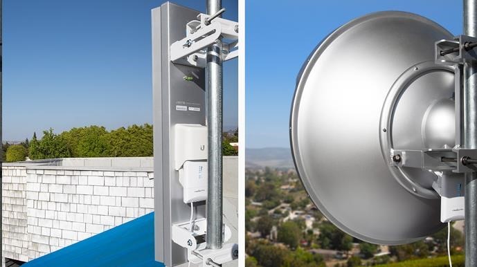 Ubiquiti UBNT airMAX Rocket5 AC Lite [Klient/AP/Repeater, 5GHz, 802.11ac, 27dBm, 2xRSMA]