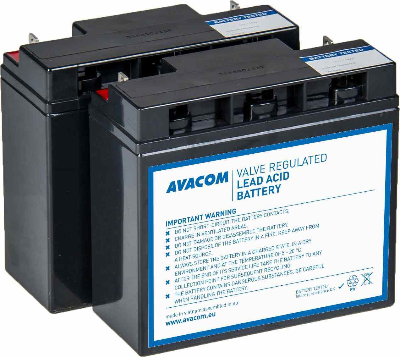 AVACOM AVA-RBP02-12180-KIT - Batéria pre Belkin, CyberPower UPS