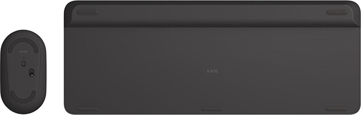 Logitech Wireless Desktop MK470, US, grafitová