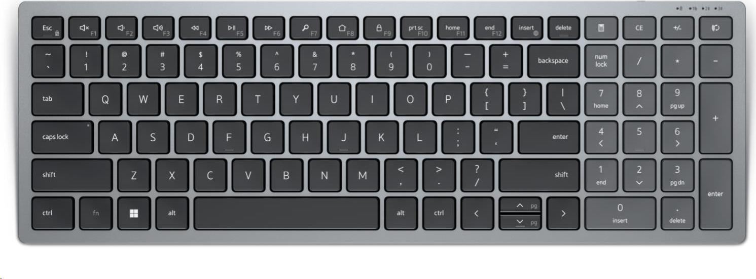 DELL Multimedia Keyboard-KB216 - Czech (QWERTZ) - Black