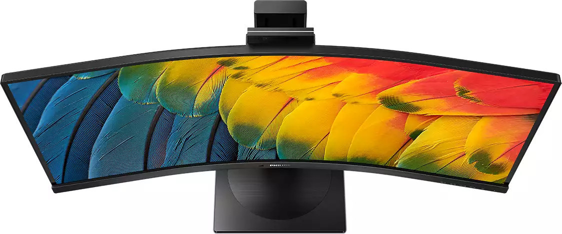 Philips MT VA LED 34" 34B1U5600CH/00 - VA panel, 3440x1440, HDMI, DP, USB-C, USB, LAN, repro, nast vyska, curved, webcam