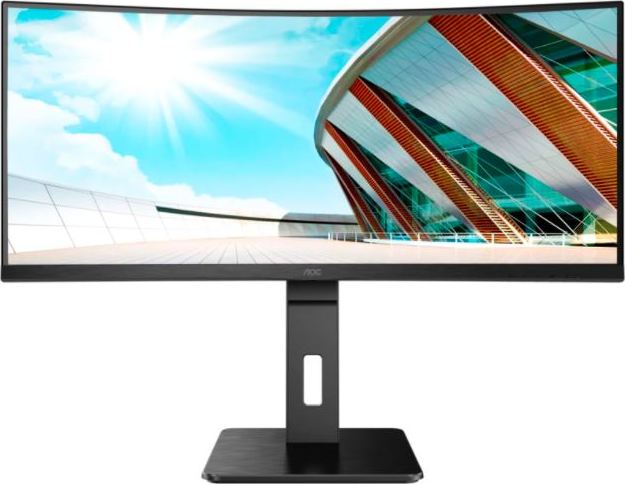 AOC MT VA LCD WLED 34" CU34P2A - VA panel, 3440x1440, 1ms, 2xHDMI, DP, USB, reproduktory, pivot