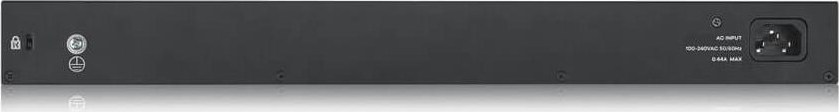 Zyxel GS1920-24V2 28-portový gigabitový WebManaged Switch, 24x gigabitový RJ45, 4x gigabitový RJ45/SFP, bez ventilátora