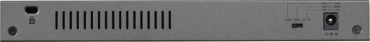 Netgear GS108PP 8-portový gigabitový PoE+ switch, 8x gigabitový port PoE, rozpočet PoE 123 W, bez ventilátora