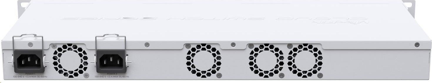 MikroTik Cloud Router Switch CRS312-4C+8XG-RM, 650MHz CPU, 64MB, 1xGLAN, 8x10G, 4x10G Combo, slot, vrátane. L5