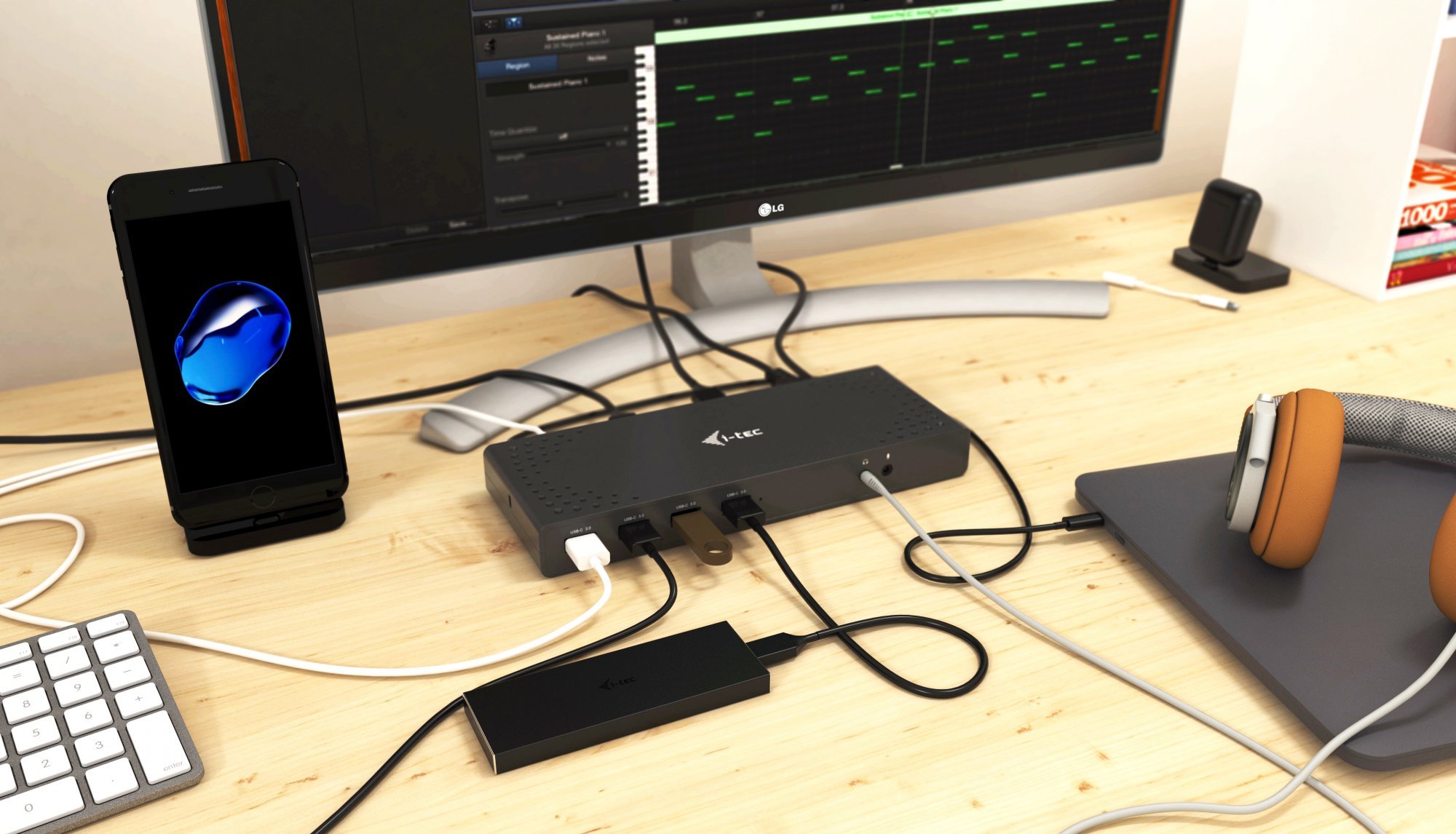 i-tec iTec USB 3.0 / Univerzálna dokovacia stanica USB-C 5K